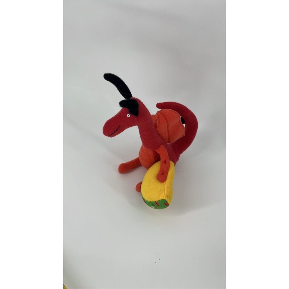 MerryMakers Dragons Love Tacos‎ Red Dragon Plush Toy 6